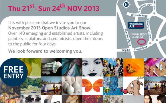 Wimbledon Art Studios Open Exhibition 21-24 November